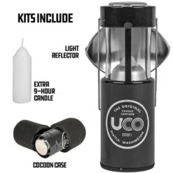 UCO 9 Hour Original Lantern Kit - Aluminium