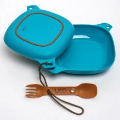 UCO 4pc Elements Bamboo Mess Kit - Blue -Primal Outdoors bd8b2d6c281caf1f050c3a6ac66802af