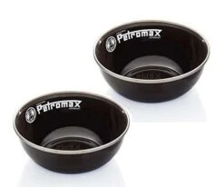 Petromax Enamel Bowls Black (2 Piece)
