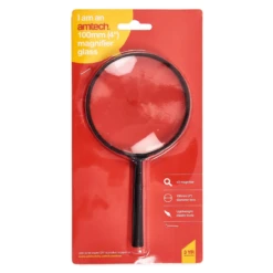 Amtech 100mm(4") Magnifying Glass